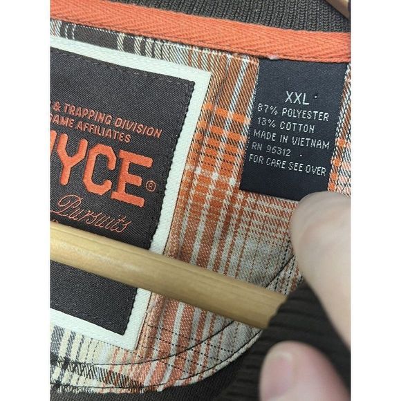 ENYCE Full Zip Track Jacket Hunting & Trapping  Division 2XL Brown Camouflage - Picture 5 of 6